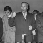 imagen 48:De izq. a derecha José Pascual Arnal, Pascual Font de Mora, Pascual Taura (alcalde) y Francisco Abril