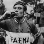 imagen 129:Trofeo Juan Bta. Llorens. Participaron Poblet, Iturat, Bahamontes, Timoner, Ferraz, g. Timoner, Bicardí, Hernández