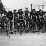imagen 142:Trofeo Juan Bta. Llorens. Participaron Poblet, Iturat, Bahamontes, Timoner, Ferraz, g. Timoner, Bicardí, Hernández