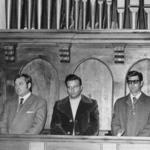 imagen 17:Monasterio de Poblet. Alcalde de vila-real, Alcalde Vimbodi y Tte. alcalde Samuel Garrido 