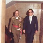 imagen 10:Visita del General Juan Gómez Zamallón al ayuntamiento
