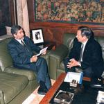 imagen 39:Entrevista con el Presidente de la Generalitat Joan Lerma