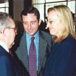 imagen 51:Reunión de la Mesa de las Cortes Valencianas en Vila-real. Bautista Carceller, alcalde y Presidenta